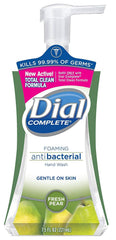 Dial foam texture in palm demonstrating creamy lather