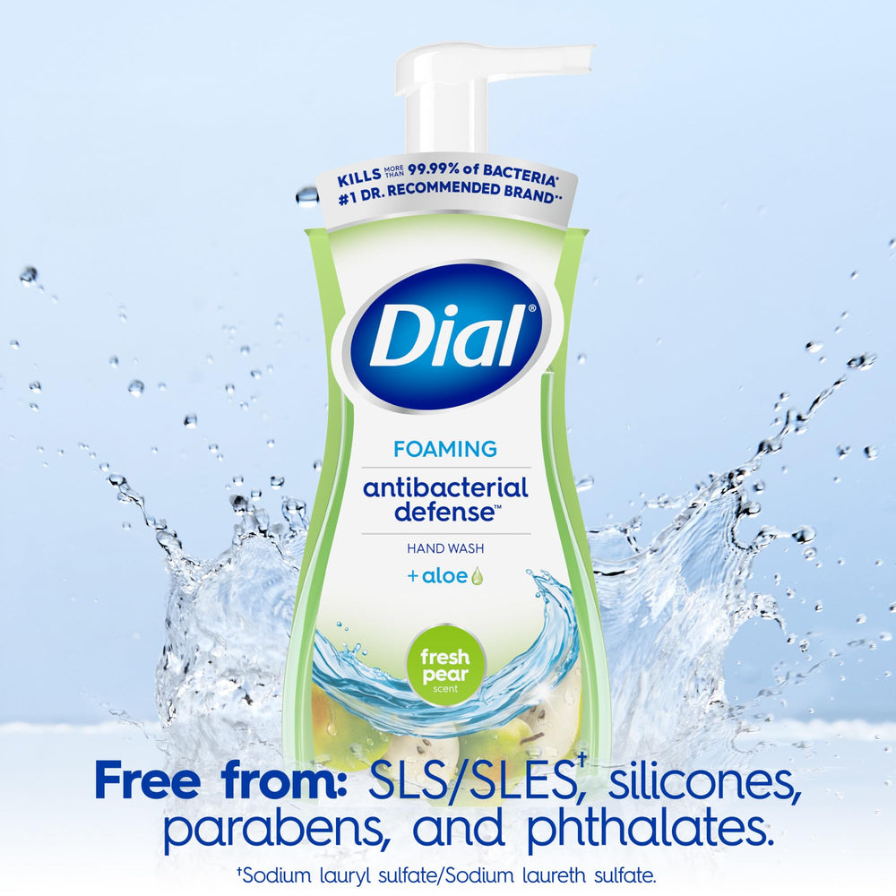 Dial bottle recycle label highlighting recyclable packaging benefit