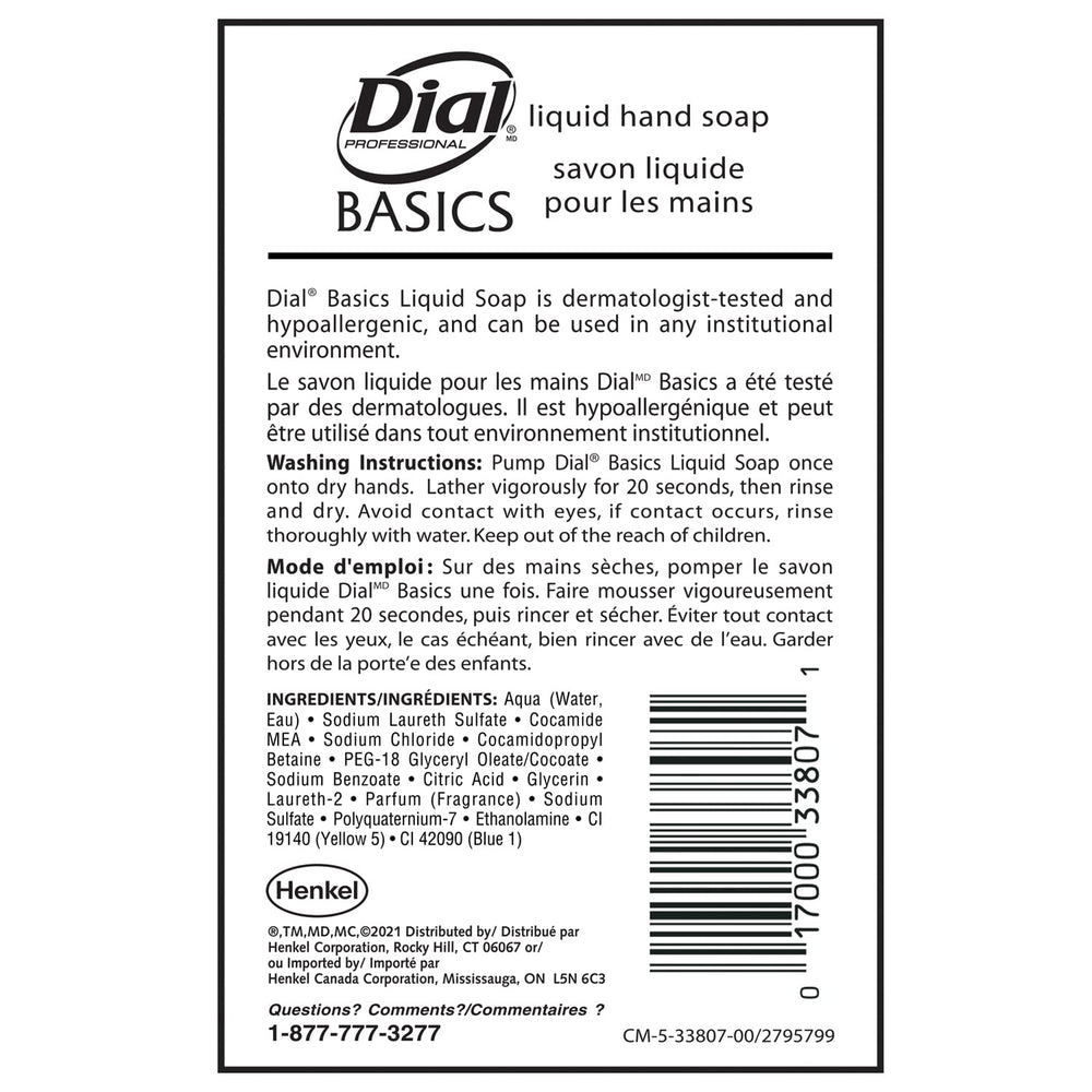 Dial honeysuckle white pearl liquid close-up highlighting smooth texture
