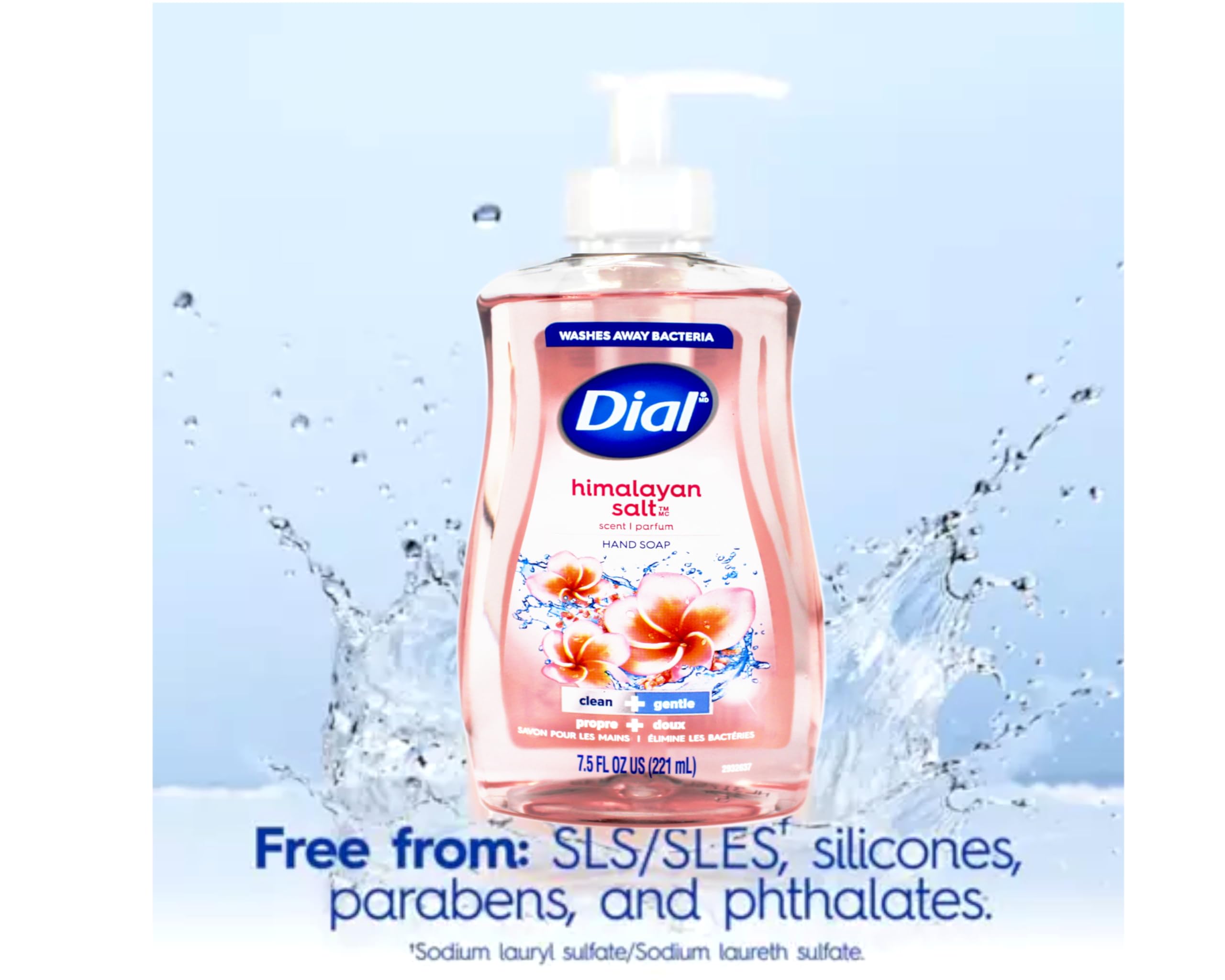 Dial Himalayan pink salt detail image showing mineral inspiration and refreshing feel