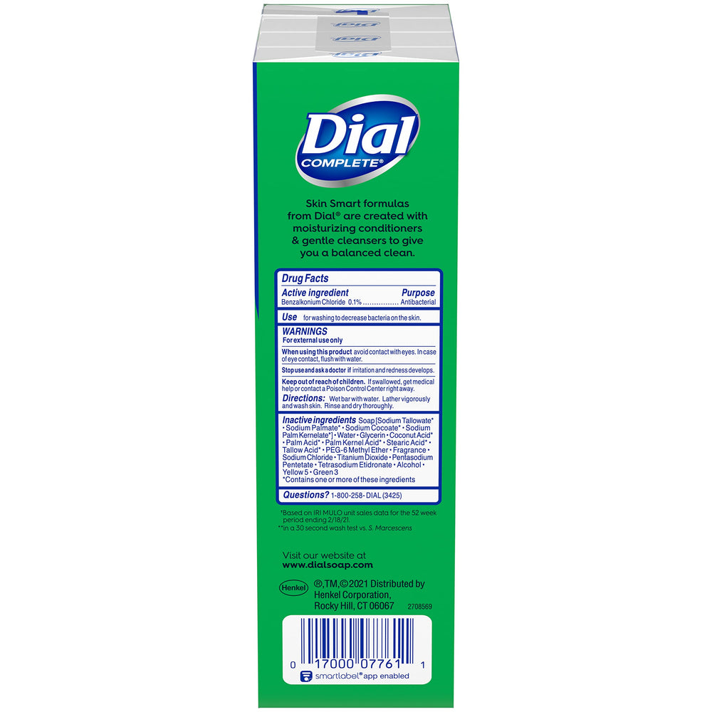 Dial bar in a bathroom setting showing fresh scent appeal and daily shower use