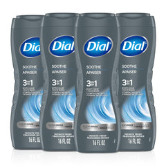 Dial Men front packaging showing 3-in-1 convenience and easy identification