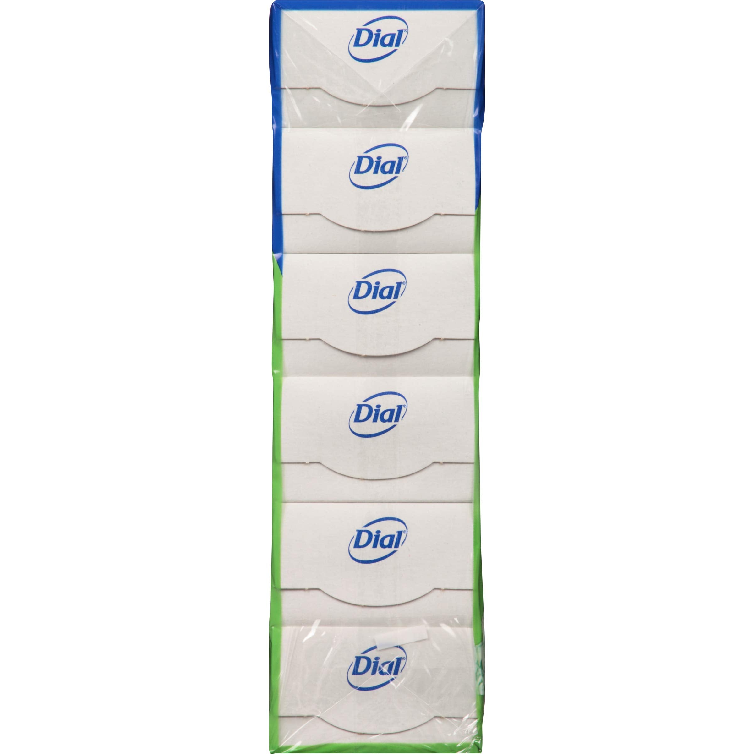 Dial Mountain Fresh single 3.2 oz bar top view highlighting shape and size
