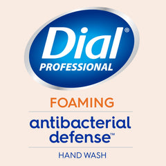 Close-up of Dial Professional foam texture with aloe for gentle moisturizing benefit