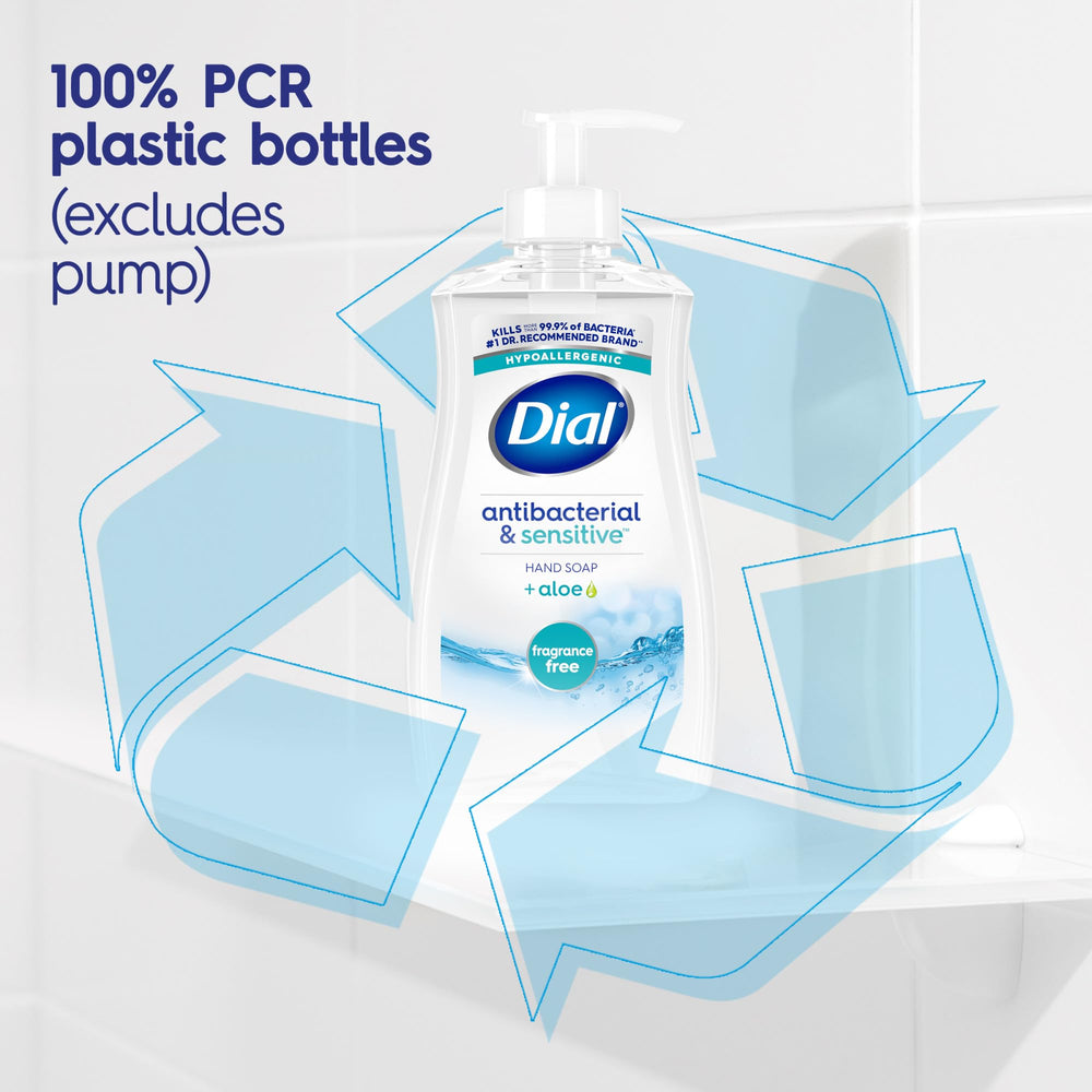 Dial bottle beside common items for scale and storage convenience benefit