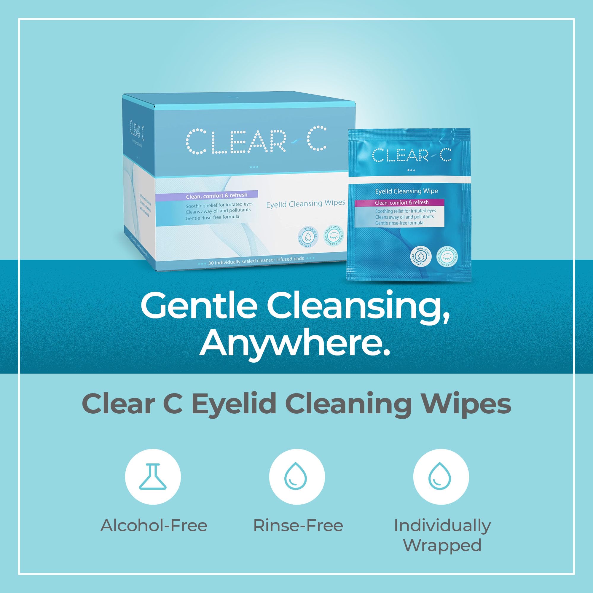 Diamond Wipes individually wrapped packet displayed for hygienic single use