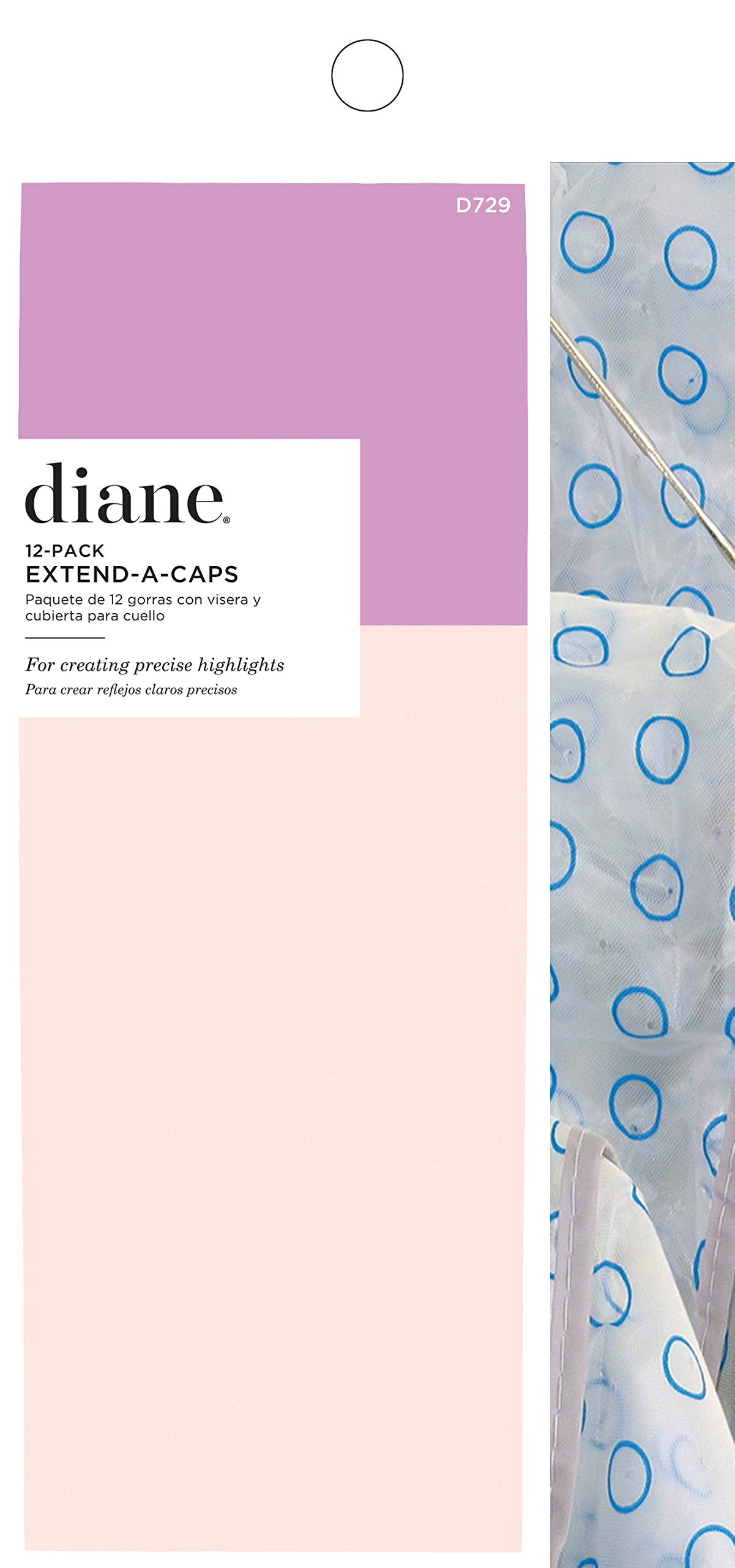 Diane lifestyle salon setup with caps showing professional workflow and time savings