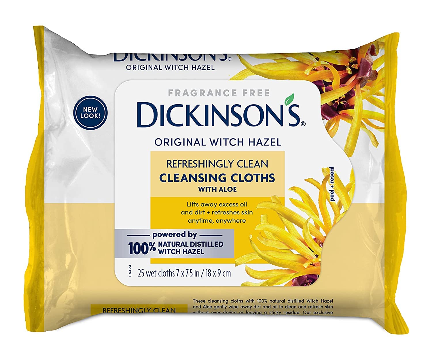 Dickinson's four packs displayed, bulk supply for daily routines