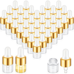 Didaey front packaging showing 100 champagne gold 1ml bottles for neat sample storage