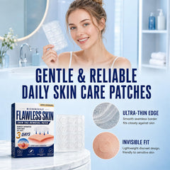 Diehous patch applied on skin demonstrating discreet protection and hydration