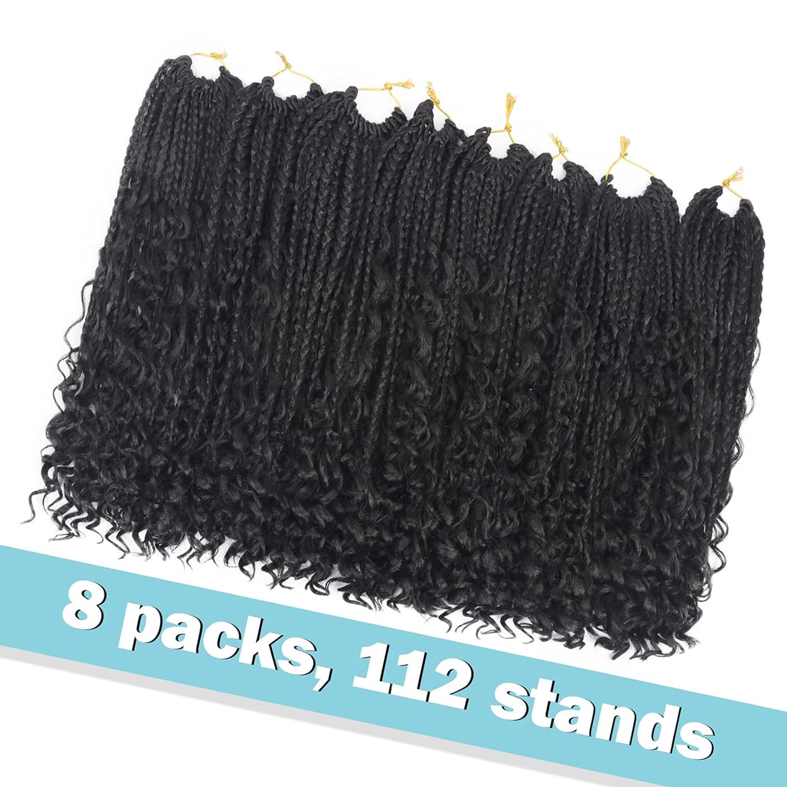 Diha close-up of braid texture displaying soft, tangle-resistant fiber benefit