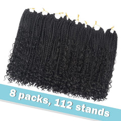 Diha close-up of braid texture displaying soft, tangle-resistant fiber benefit