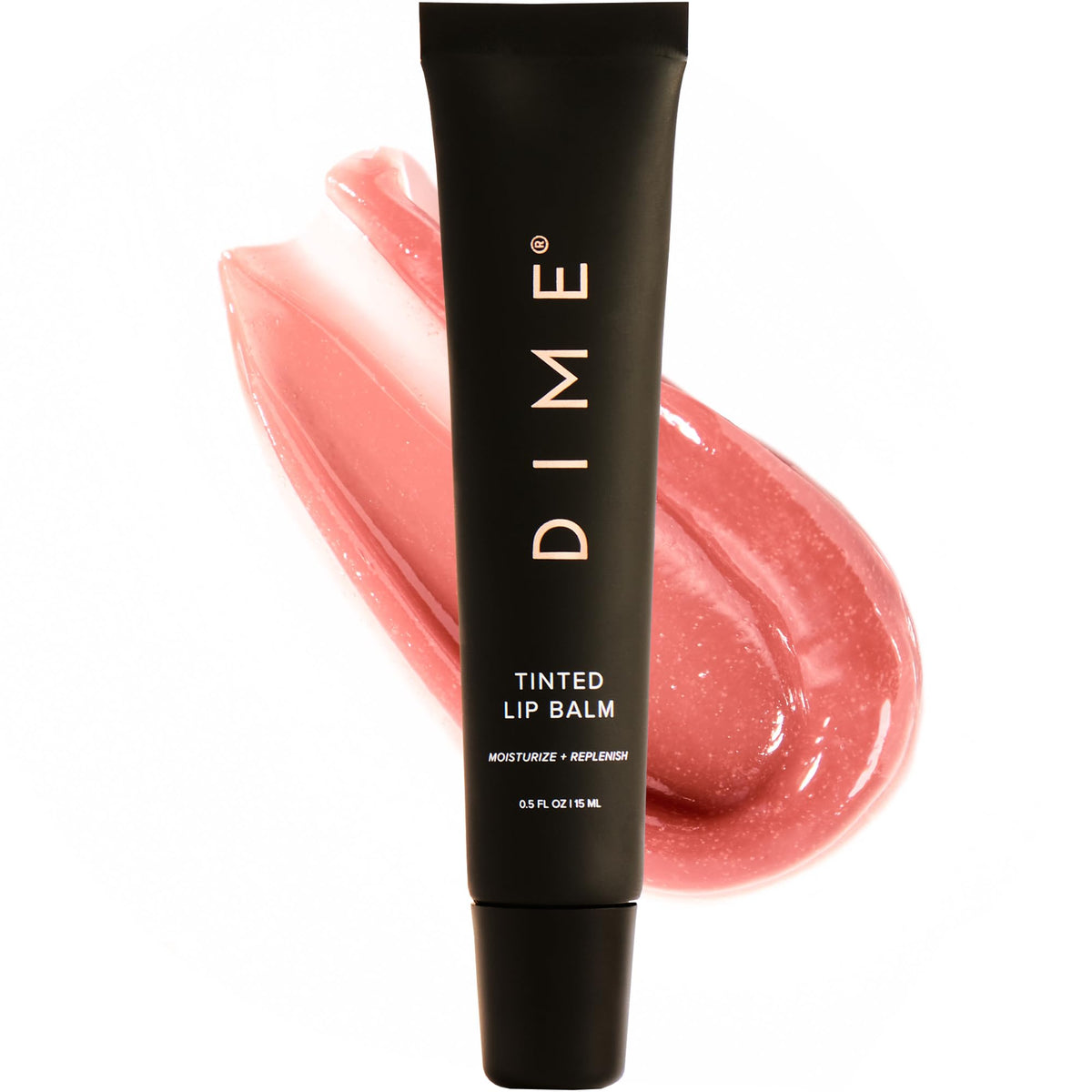DIME front packaging showing Desert Rose tint and compact size for everyday carry