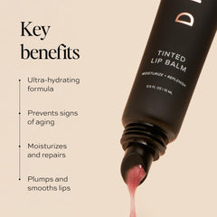 DIME texture swipe displaying creamy balm finish and moisturizing benefit