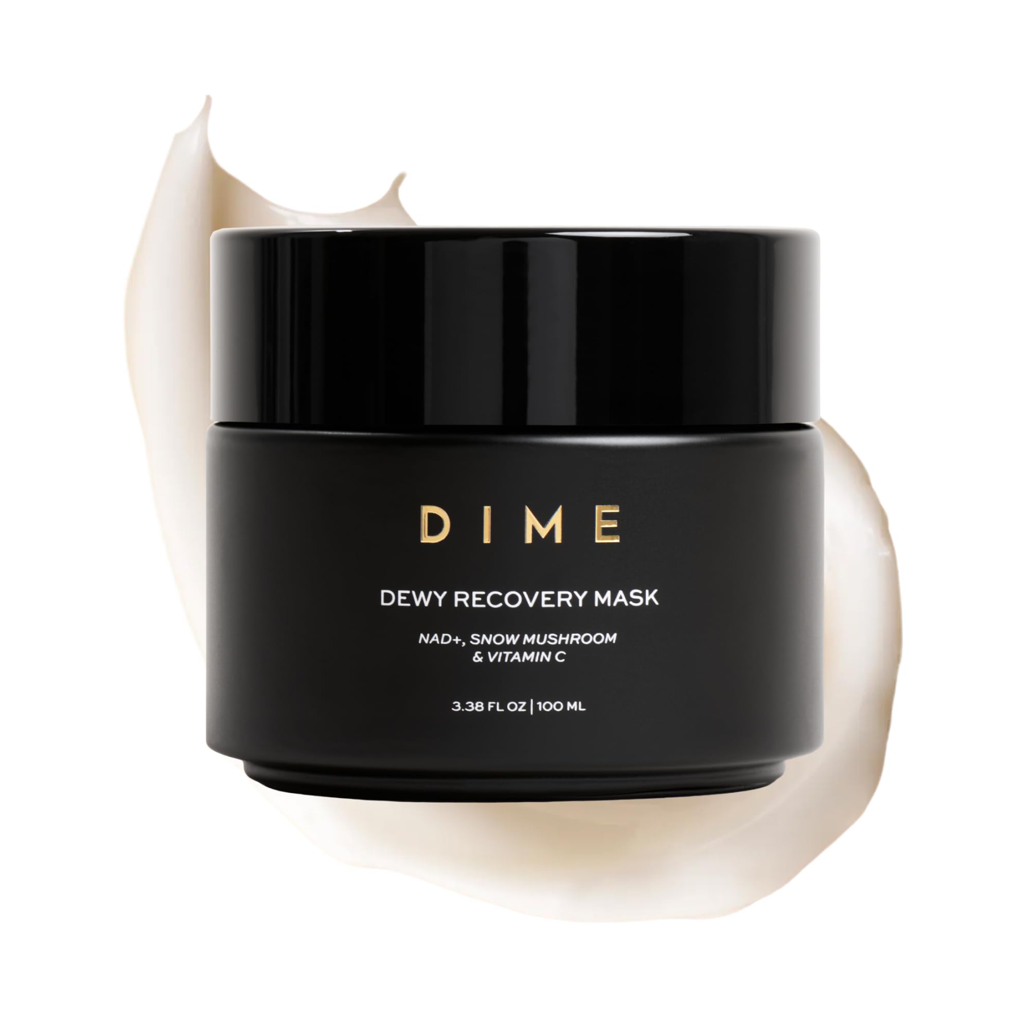 DIME front packaging showing mask tube and product benefit
