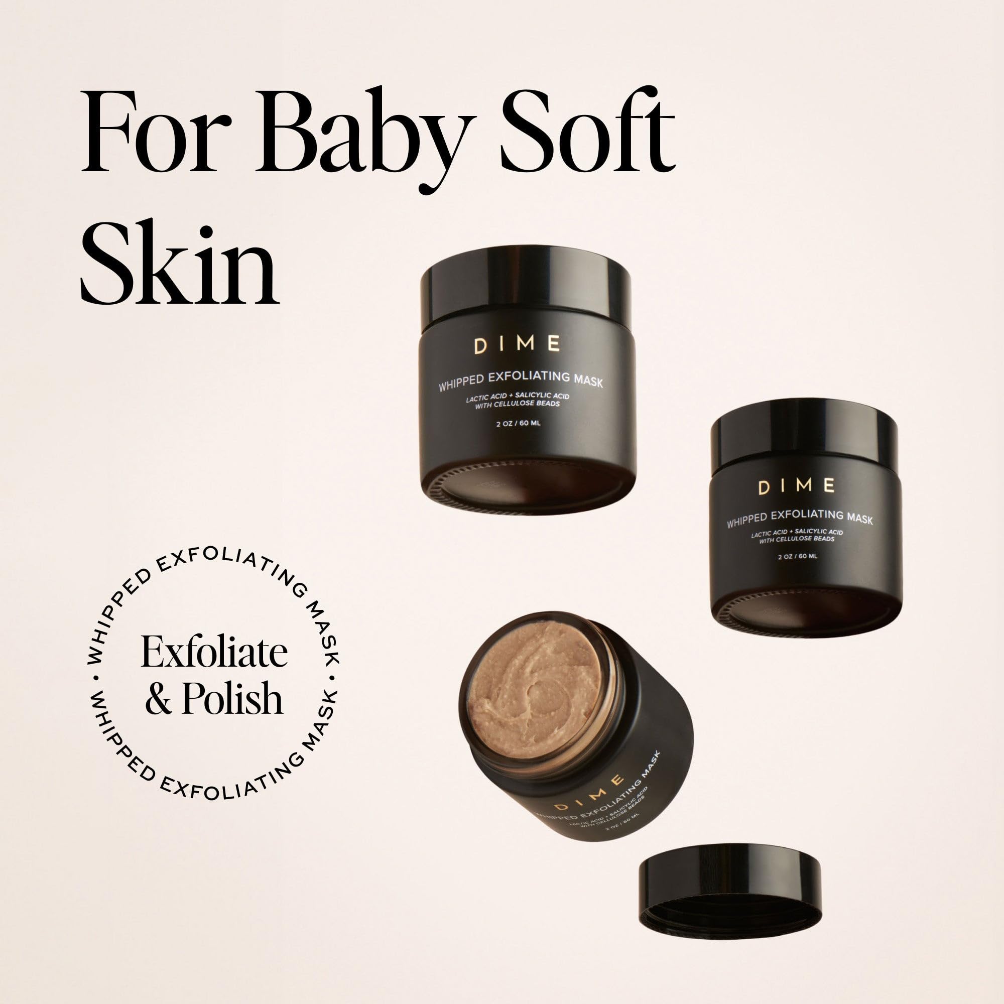DIME product on hand demonstrating easy application and soft cushion