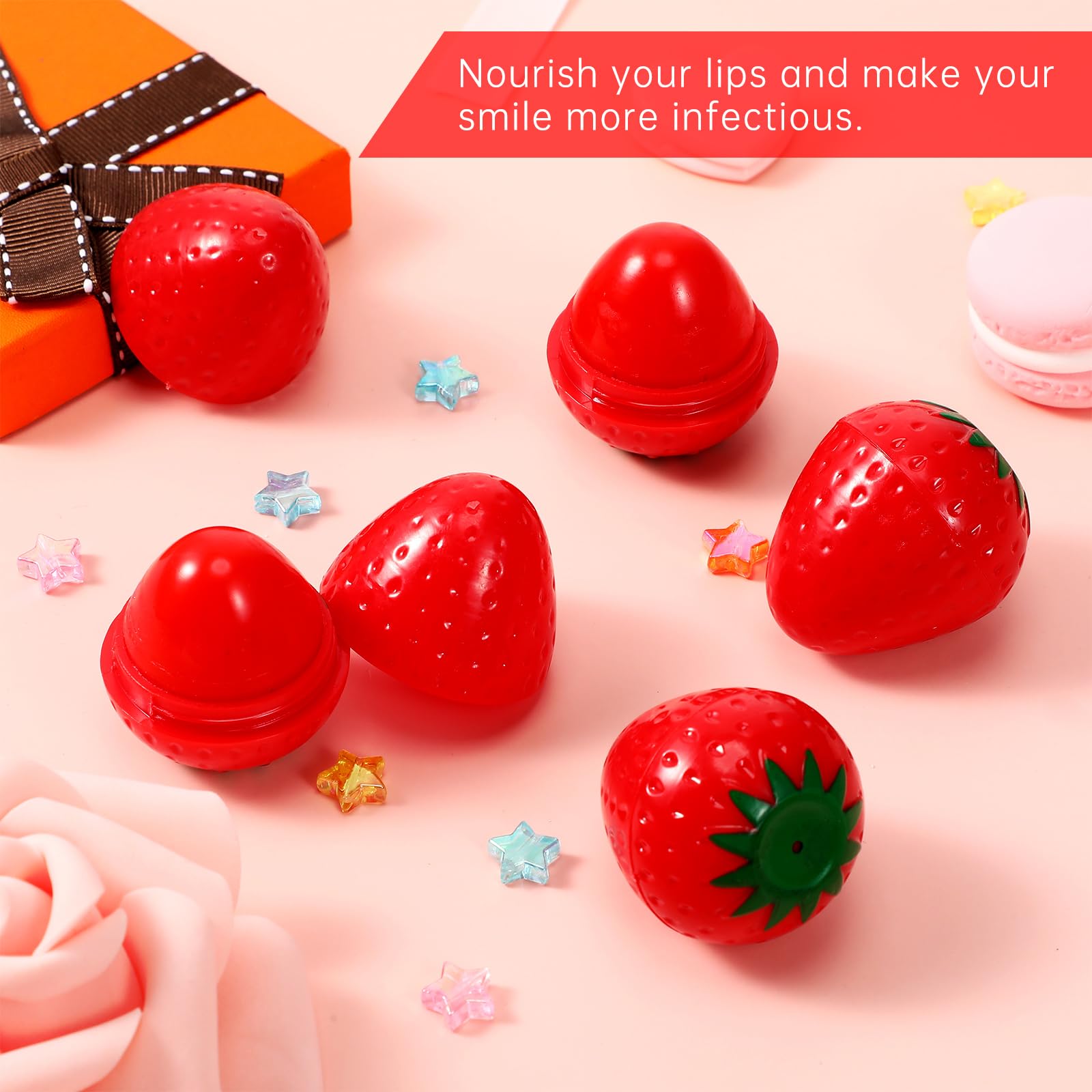 Dimsile lip balm beside a coin showing compact size for easy portability