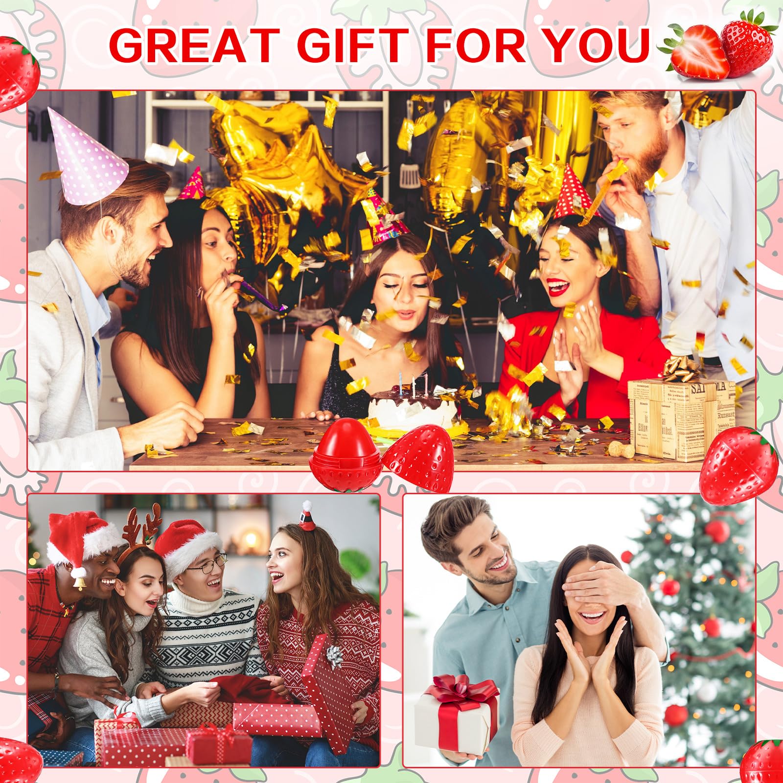 Dimsile twelve-piece set in a gift bag demonstrating party-favor presentation