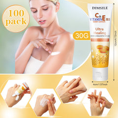 Dimsile close-up of tube texture highlighting smooth, non-greasy lotion
