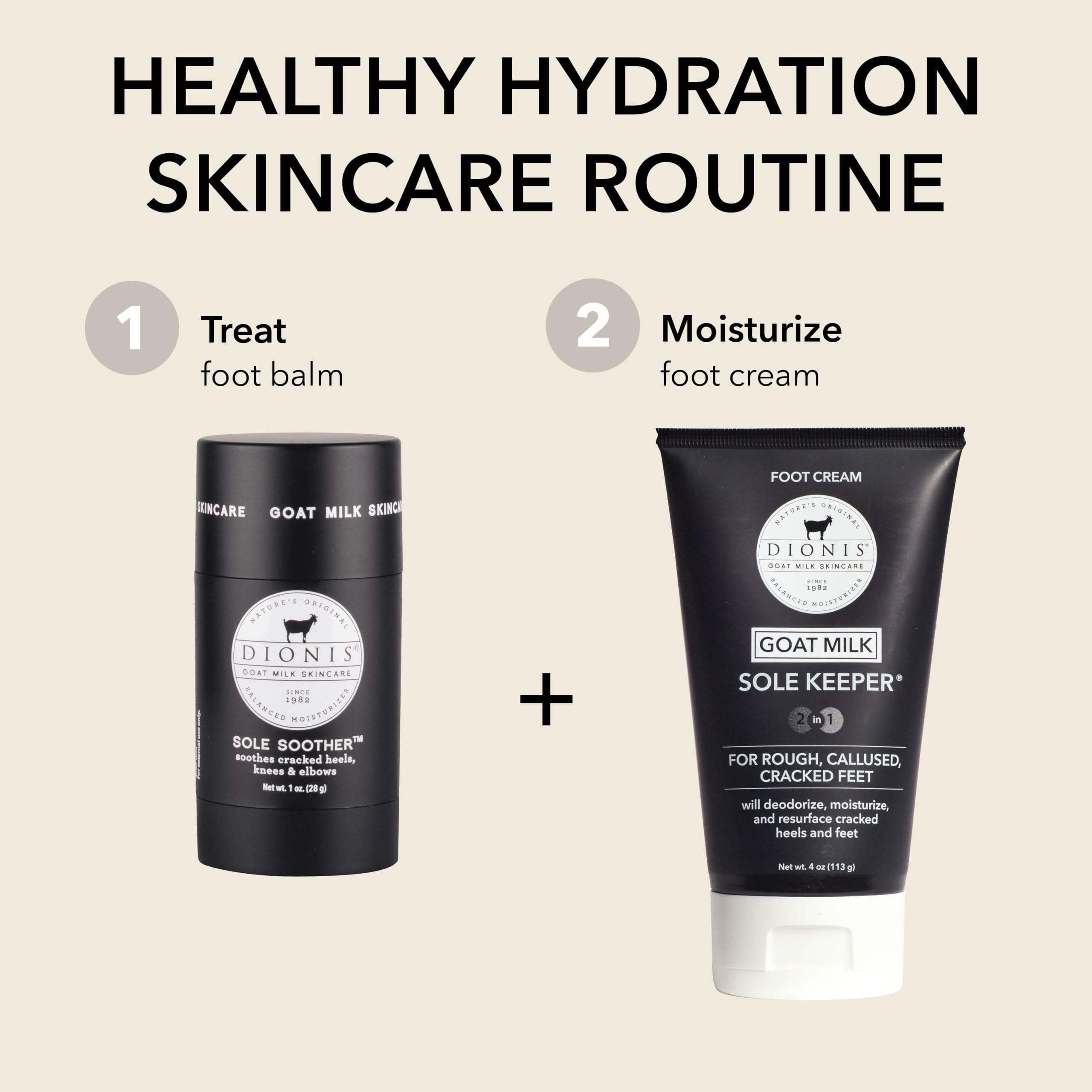 Dionis Sole Keeper in a bedtime routine scene promoting overnight repair benefit