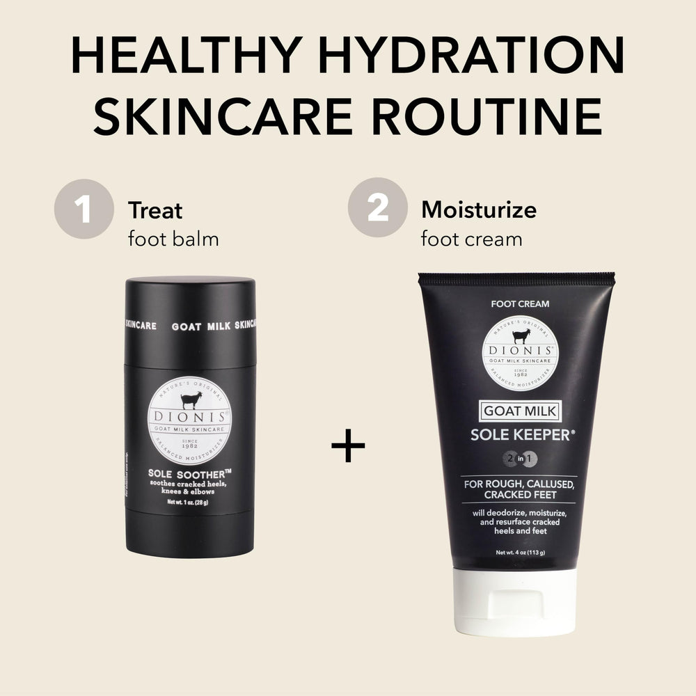 Dionis Sole Keeper in a bedtime routine scene promoting overnight repair benefit