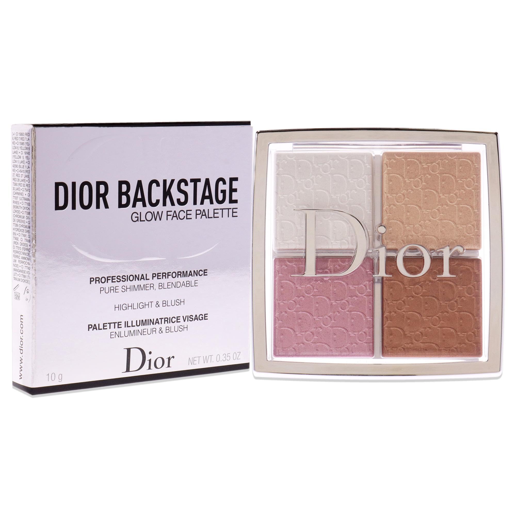 Dior swatches on arm displaying pigment payoff and buildable radiance