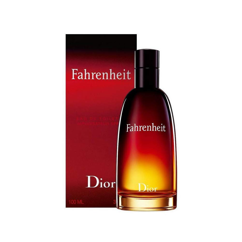 Dior Fahrenheit bottle front view showing iconic design and daily-wear appeal