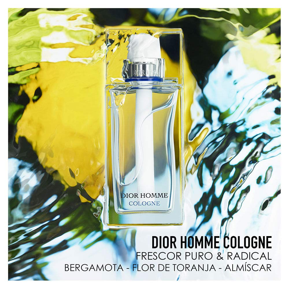 Dior Homme spray in use indicating Dior fragrance enhances romantic moments