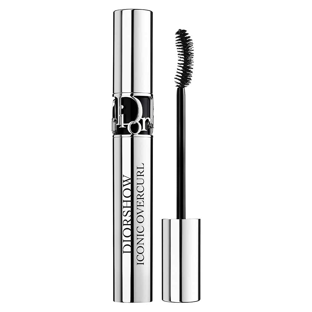 Dior Diorshow Iconic Overcurl front view showing sleek tube and shade