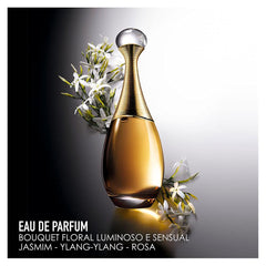 Dior J'Adore close-up of ylang-ylang detail highlighting floral heart and richness