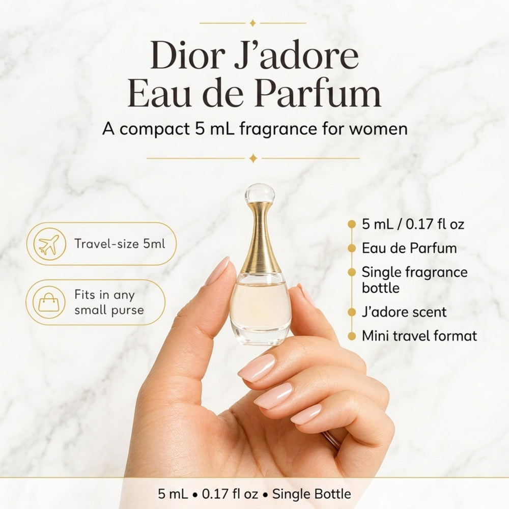 Dior J'adore dabber applicator detail highlighting precise, no-spray application