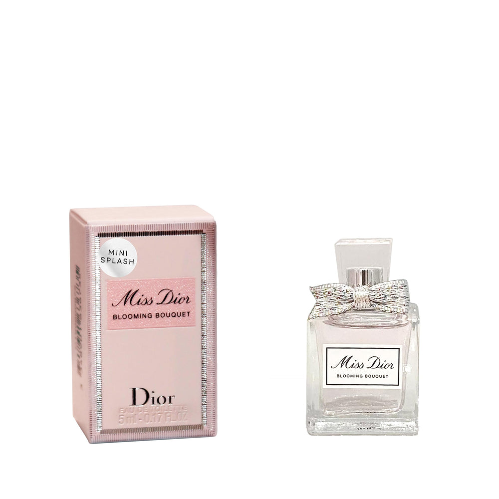 Dior Miss Dior Blooming Bouquet front bottle showing elegant compact design and portability
