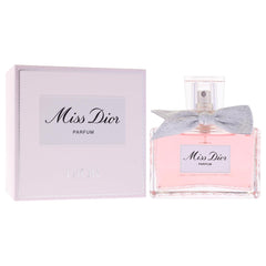 Dior Miss Dior being sprayed to show mist and application benefit