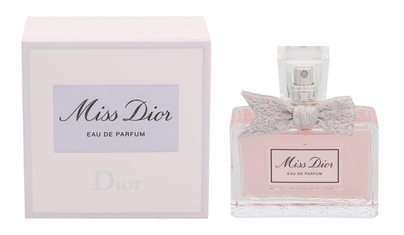 Dior Miss ingredients label showing base notes and composition