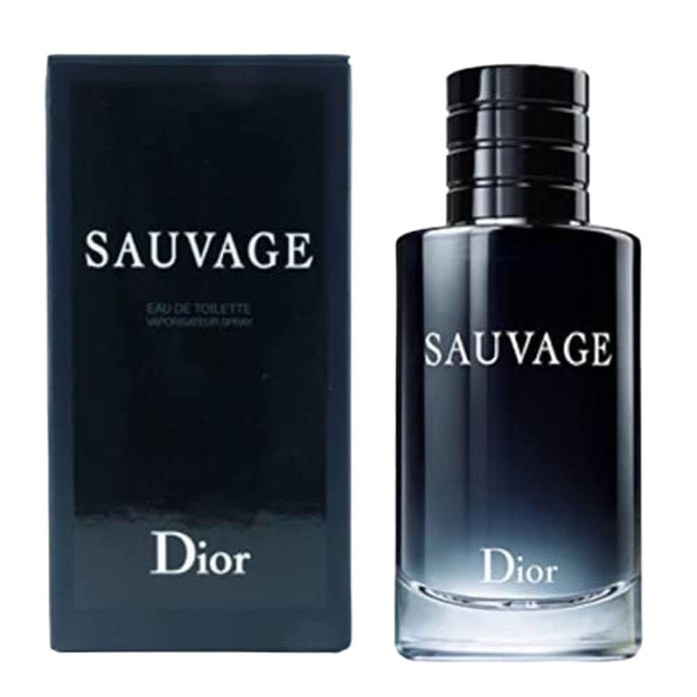 Dior Sauvage mini front packaging showing label and elegant glass — compact luxury