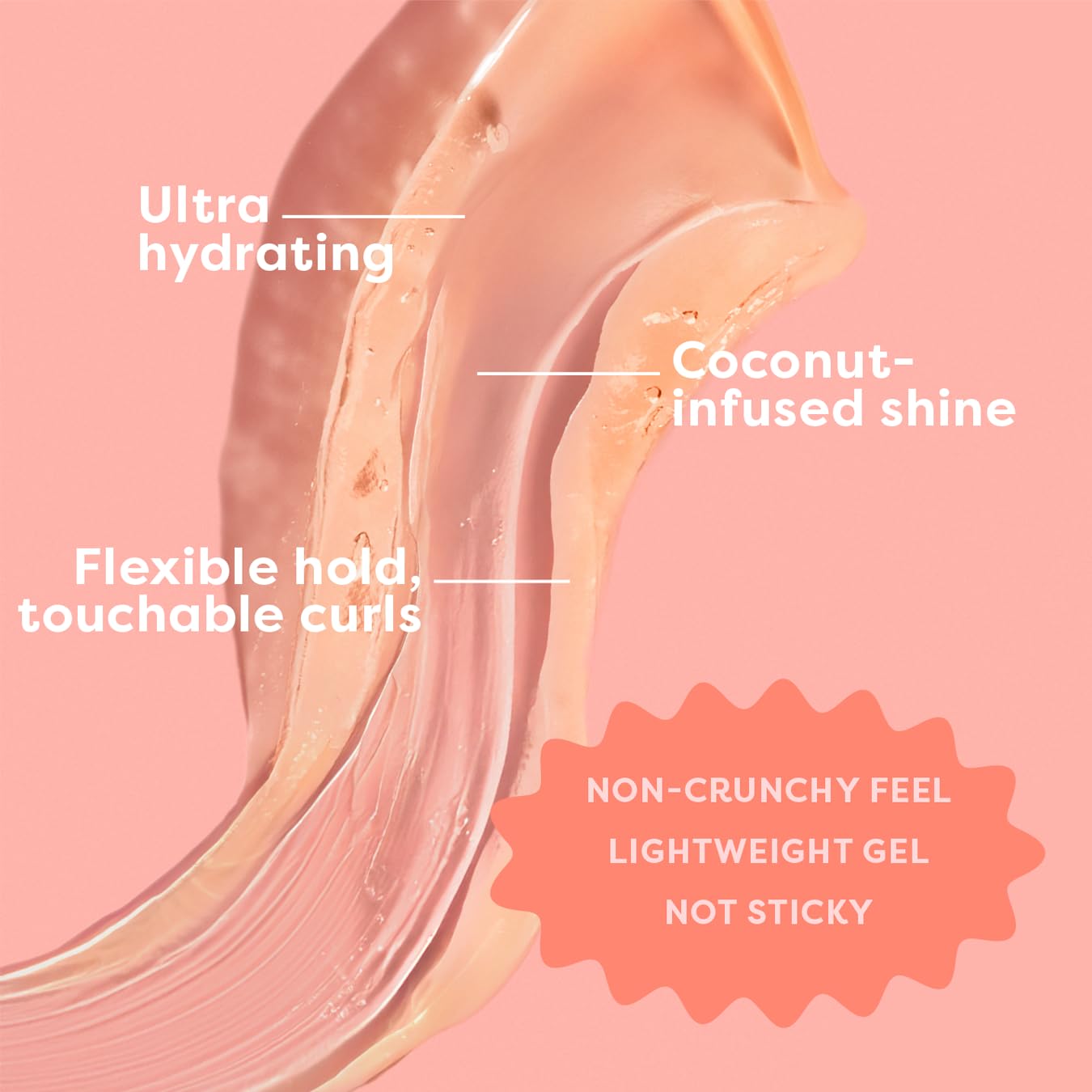 Dippity-Do applying gelee to wet hair to boost curl formation