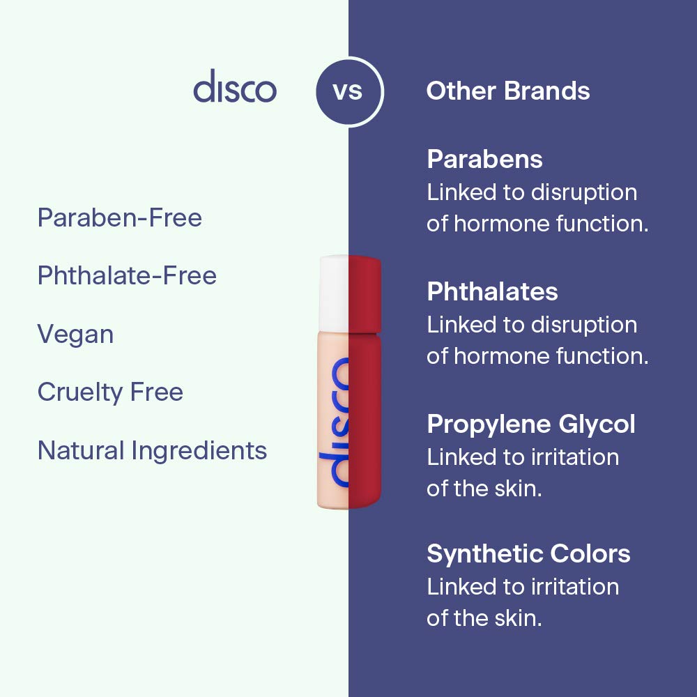 Disco in-use during morning routine illustrating reduced puffiness and alertness