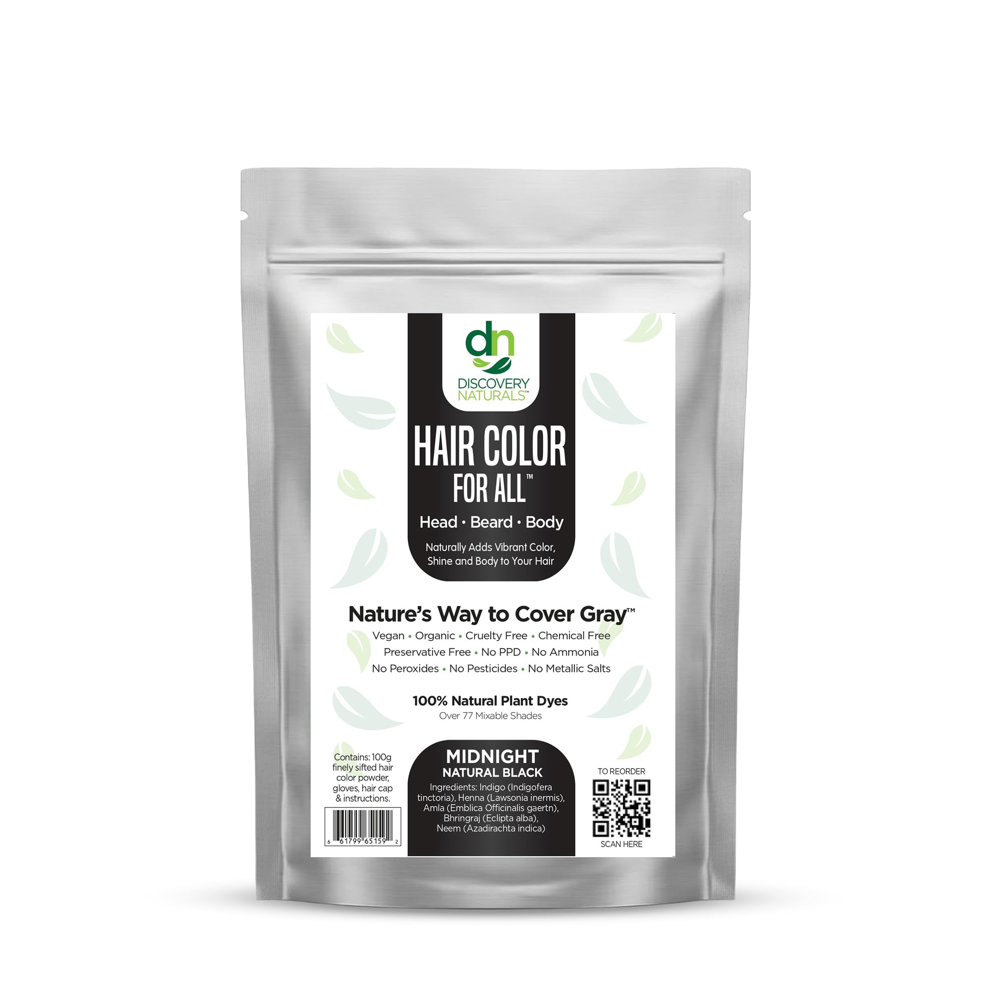 Discovery Naturals front packaging showing kit and benefits