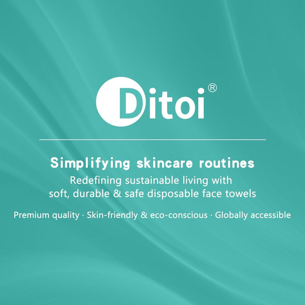 Ditoi stacked towels ready showing quantity and storage convenience