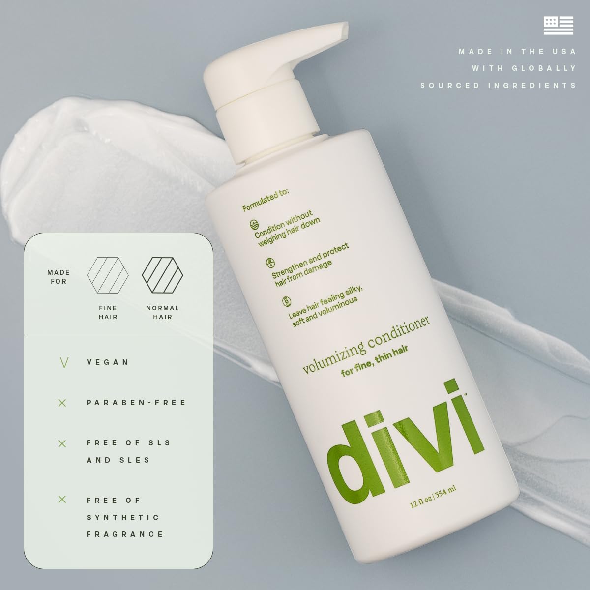 Divi with rosemary and olive leaf illustrating natural extracts benefit