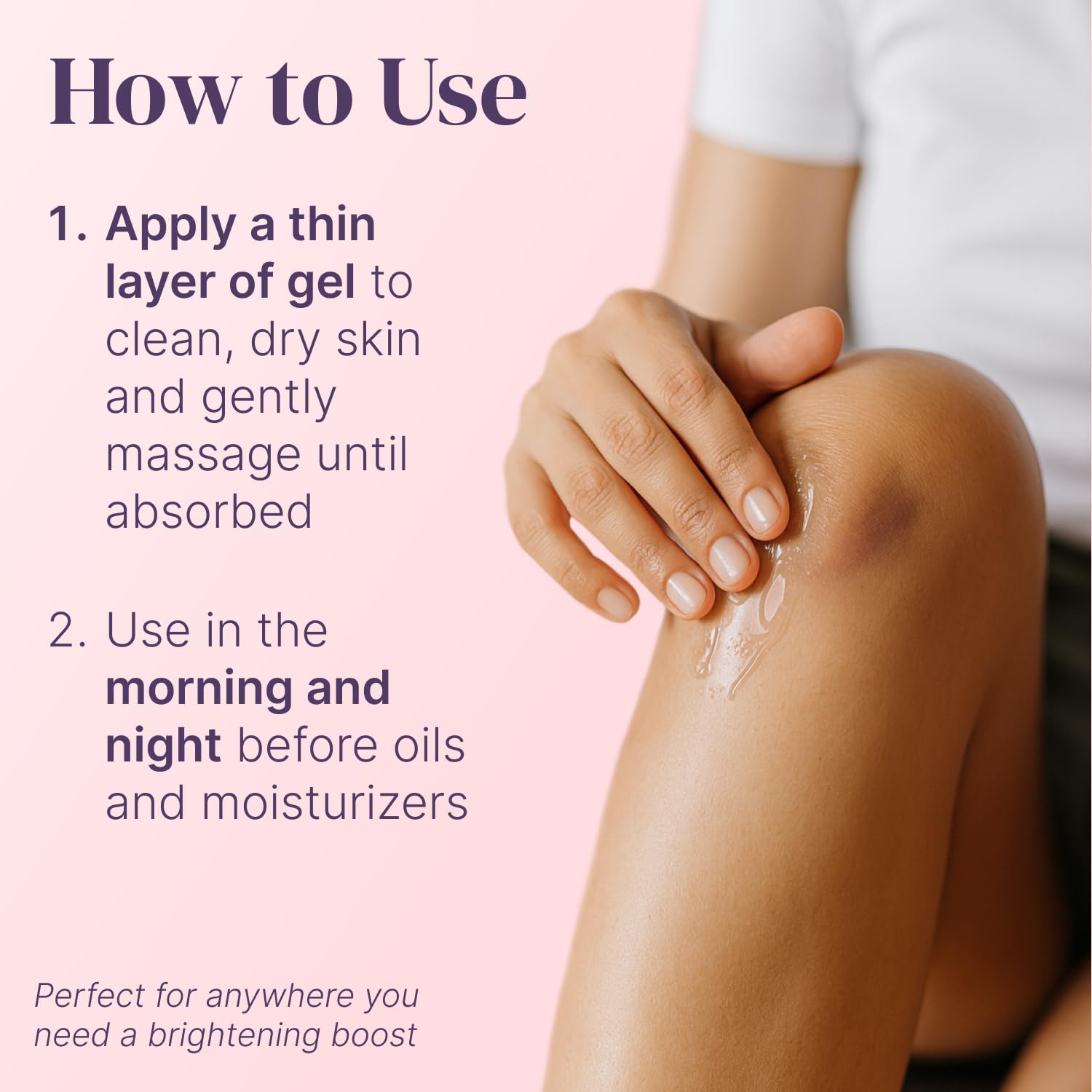 Divine Derriere on bathroom vanity beside skincare for daily routine integration benefit