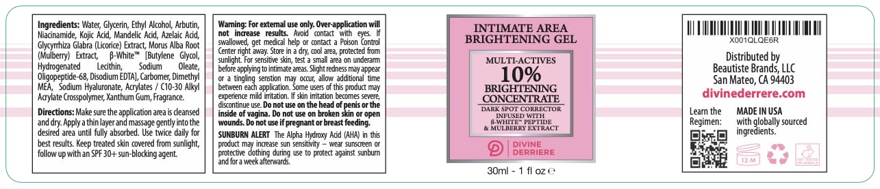Divine Derriere natural ingredients display with mulberry and mushrooms showing botanical benefit
