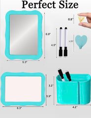 Dizgyuwei magnetic organizer holder detail showing durable ABS storage for pens and earbuds