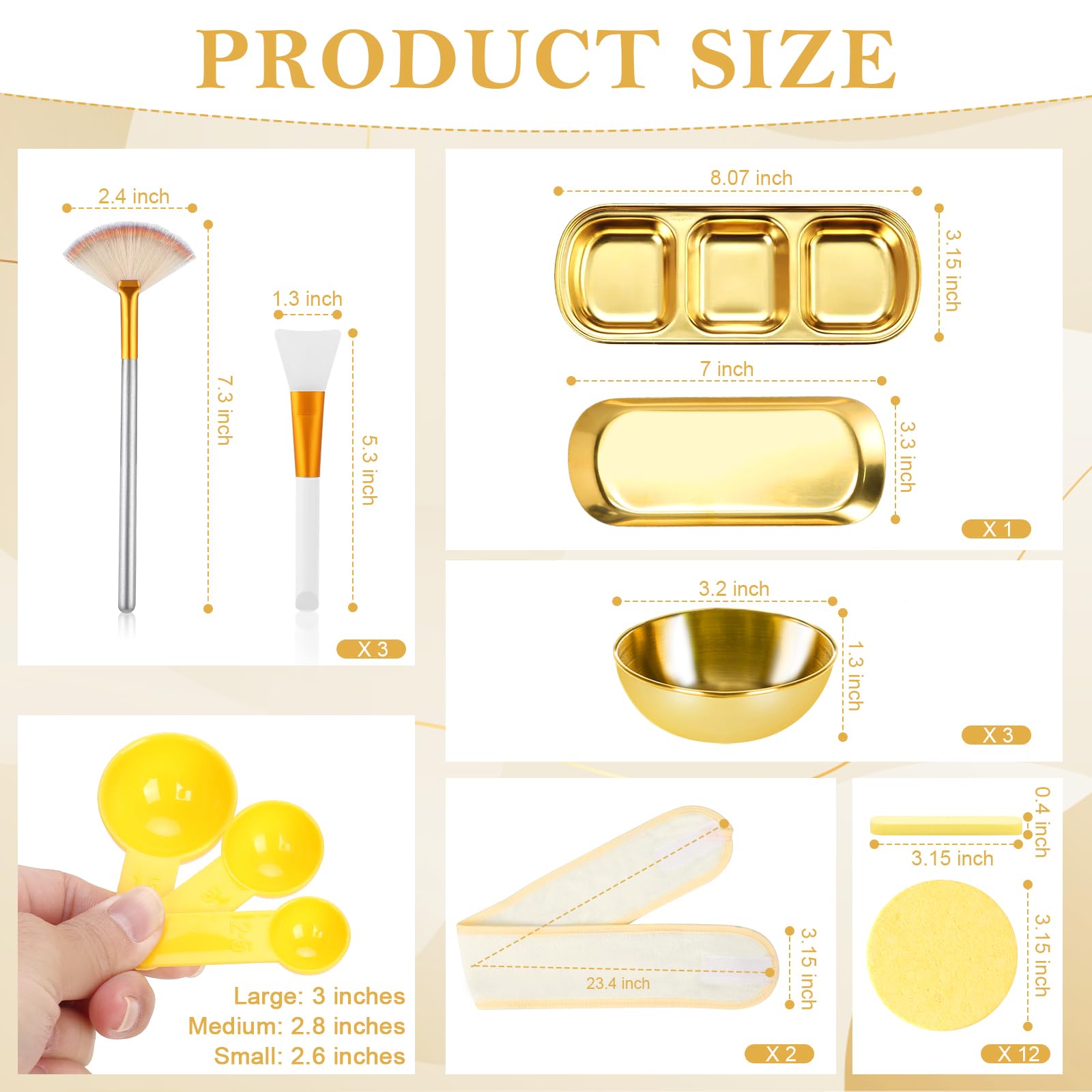 DLUGOPIS gold stainless mixing bowl close-up highlighting easy-clean surface