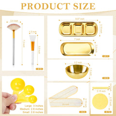 DLUGOPIS gold stainless mixing bowl close-up highlighting easy-clean surface