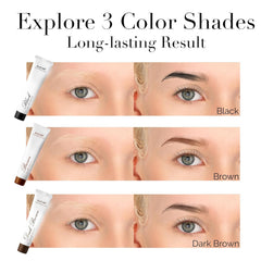DLUX PROFESSIONAL applicator brush detail for precise shaping and controlled product placement