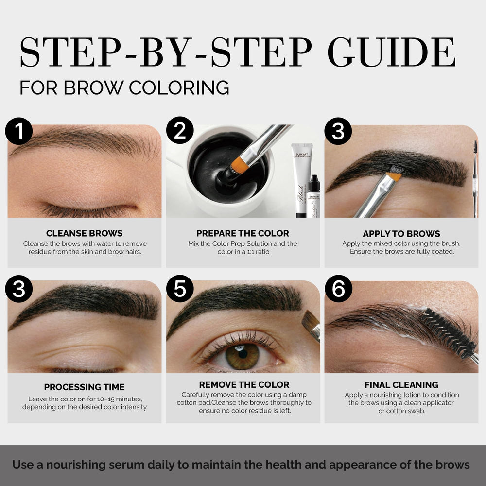 DLUX PROFESSIONAL close-up of color cream texture for smooth application