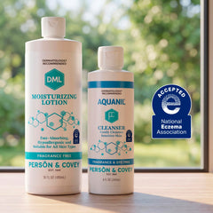 DML close-up texture highlighting dimethicone smooth, protective finish