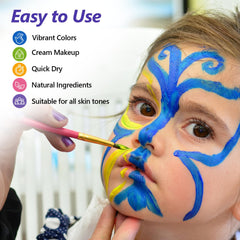Dmsky paint blended with sponge for smooth body coverage