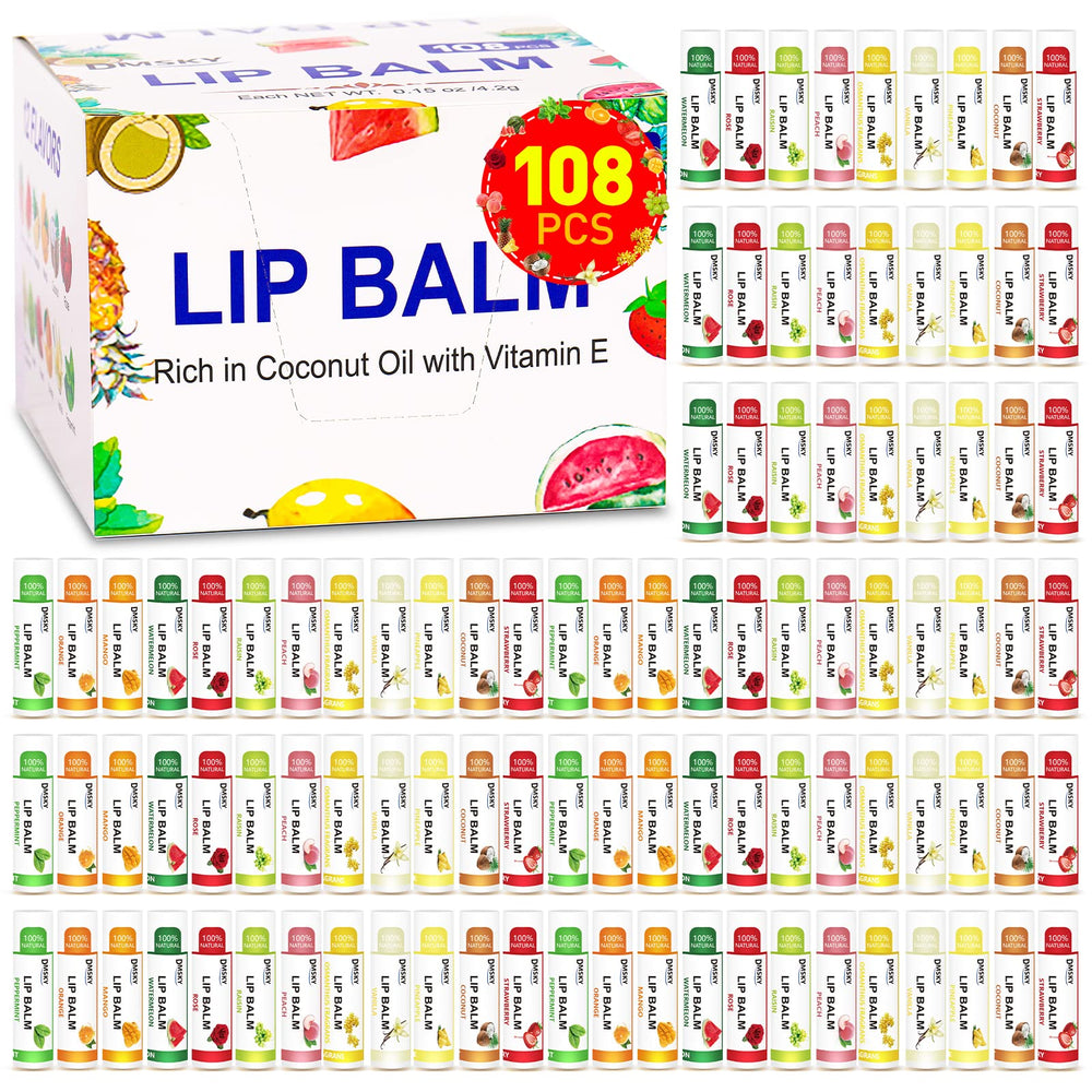 DMSKY front packaging showing full 108-pack and flavor variety for easy gifting